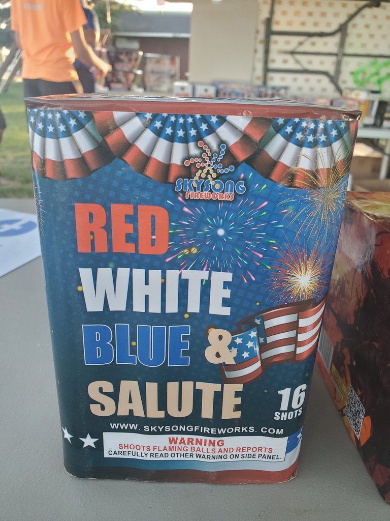 RED WHITE BLUE SALUTE